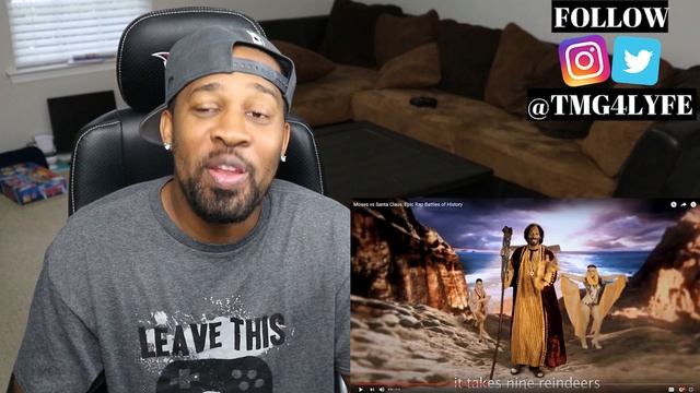 [ REACTION ] Moses vs Santa Claus. Epic Rap Battles of History смотреть онлайн