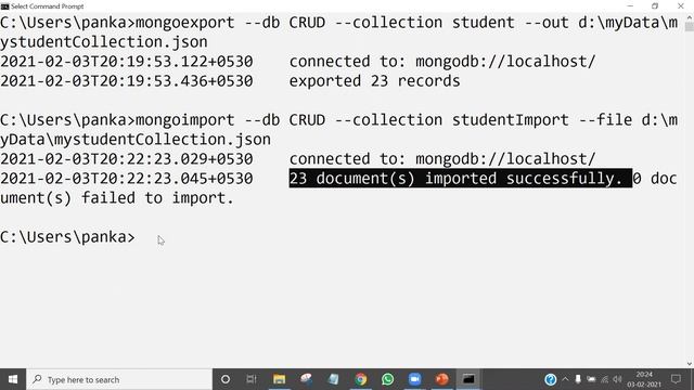 Class 9 MongoDB Utilities смотреть онлайн
