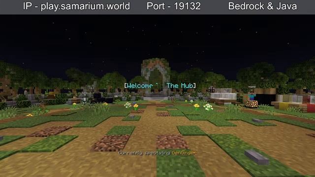JOIN US! Open Minecraft Server java & bedrock 1.19.4+ смотреть онлайн