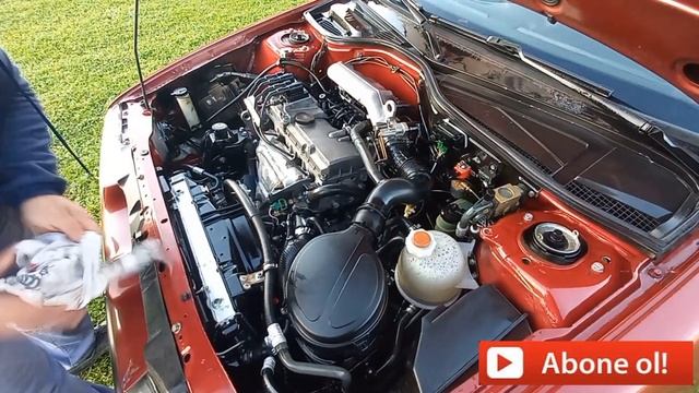 RENAULT 19 MOTOR TEMİZLEME SPREYİYLE PARLATTIK смотреть онлайн