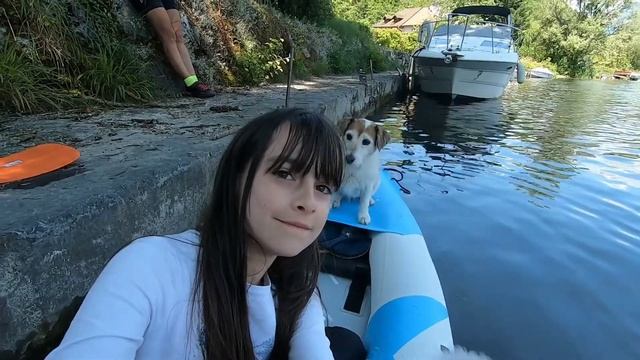 Canal De Savières Juin 2021, Kayak Gonflable Aqua Marina Steam 412