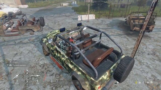 DayZ. Транспорт. Мод Sky Jeep смотреть онлайн