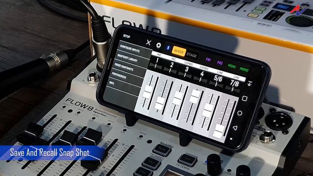 【AVEM 】 Ep8. How To Save And Recall Snapshot In Behringer Flow 8