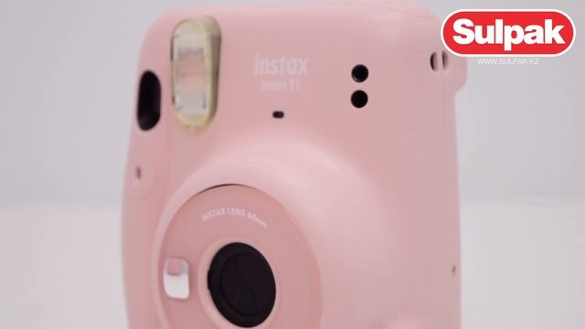 ФОТОКАМЕРА FUJIFILM INSTAX MINI 11 BLUSH PINK BUNDLE BOX распаковка смотреть онлайн