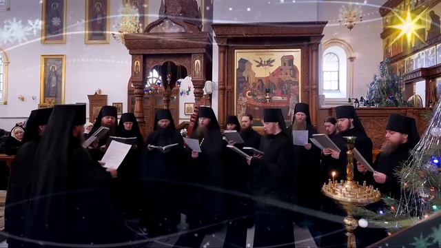 Колядки Братский хор Святогорская Лавра 13 01 17г смотреть онлайн