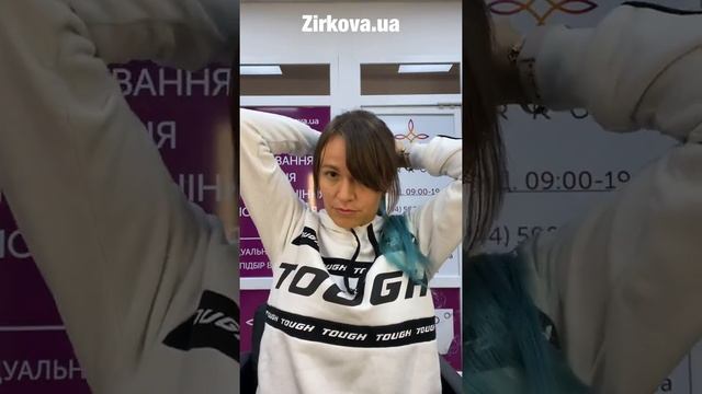 Делаю накладной хвост с цветных волос на заколках смотреть онлайн