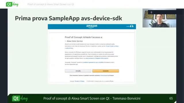 Webinar live | Proof of concept di Alexa Smart Screen con Qt - Tommaso Bonvicini смотреть онлайн