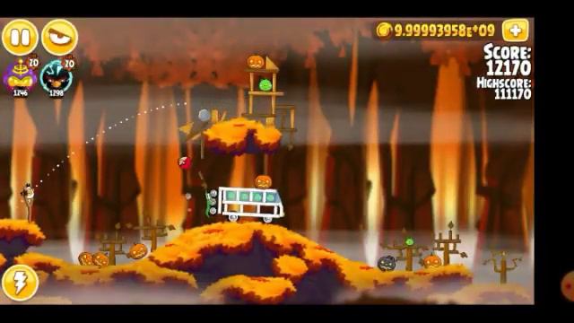 Jugando Angry birds Seasons смотреть онлайн