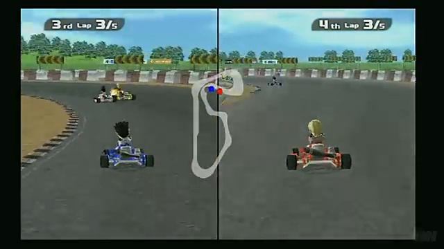 Deca Sports Nintendo Wii Gameplay - Kart racing смотреть онлайн