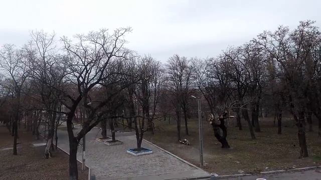 весенний парк "Пушкина", город Никополь-Spring park "Pushkin", the city of Nikopol смотреть онлайн