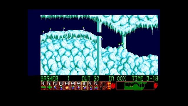 Oh No! More Lemmings Walkthroughs - Tame Level 3 смотреть онлайн