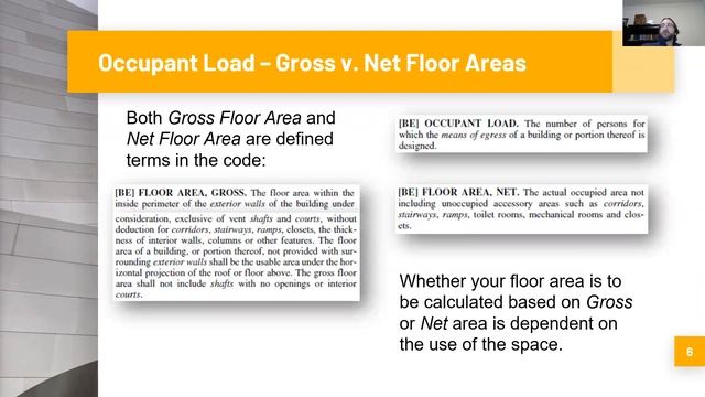 Occupant Load - Gross Versus Net смотреть онлайн