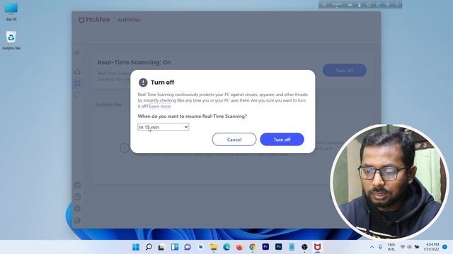How to Turn off or Disable McaFee Antivirus in Windows 11 | Disable McaFee смотреть онлайн