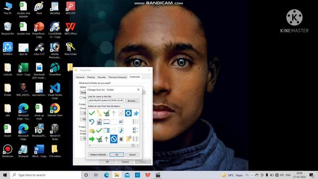 Bina name ka folder kaise banaye||folder create using code||folder icon change kare #monitization смотреть онлайн