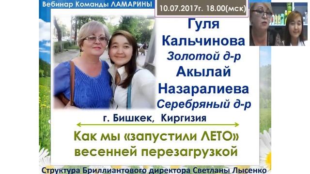 "как мы запустили лето" - Командный вебинар 10.07.2017 смотреть онлайн
