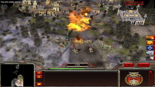 Command & Conquer: Generals Zero Hour - ProGen 2.8 Mod - China Mission 8 Brutal(HARDEST GLA SWARM!) смотреть онлайн