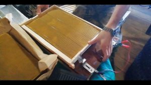 Наващивание рамок зарядным устройством. - Устройство для быстрого наващивания рамок.