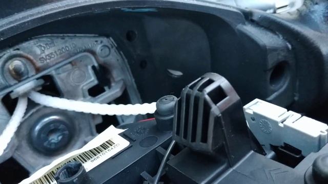 Как снять руль Peugeot 308 Пежо смотреть онлайн