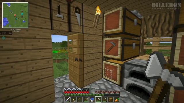 ч.18 Minecraft Vanilla hard Lp - Обустраиваем ферму костей и стрел (воронка) смотреть онлайн