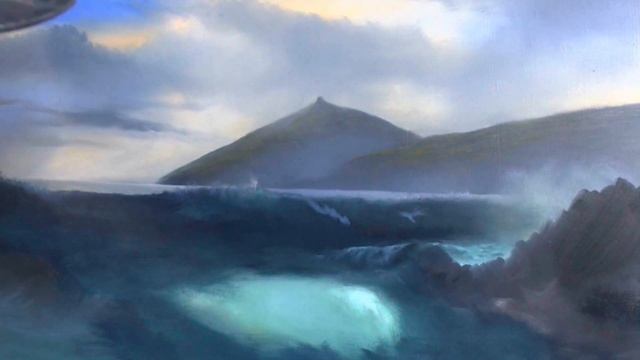 PENLEE POINT Oil on Panel by Alan Kingwell смотреть онлайн