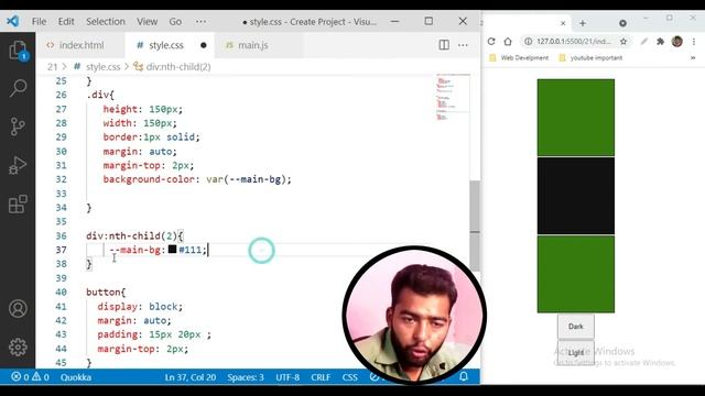 How to Use CSS Variables | Custom Properties | CSS Advanced Tutorial смотреть онлайн