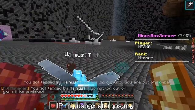 Minecraft boxpvp pls join IP:minusbox.aternos.me смотреть онлайн