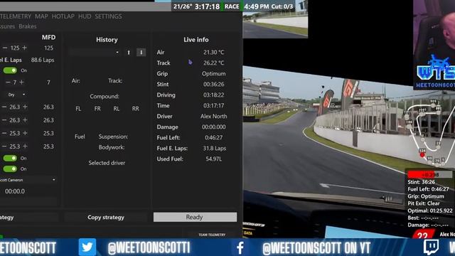ACC VGTR 6 Hours of Brands Hatch Sim Seniors Team Mclaren 720s смотреть онлайн