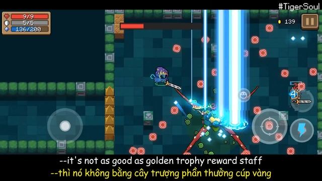 Review New Weapon in Soul Knight 3.2.3 - Sword Of King Hero смотреть онлайн