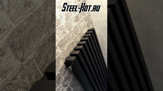 ВЕРТИКАЛЬНЫЙ ТРУБЧАТЫЙ РАДИАТОР - STEEL HOT V 30Х60 #STEELHOT смотреть онлайн
