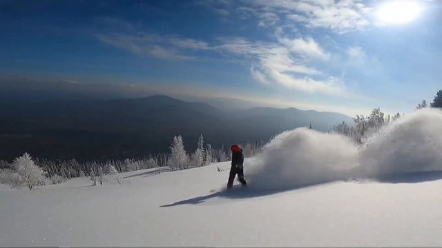 Лучшие места для фрирайда в Шерегеше смотреть онлайн