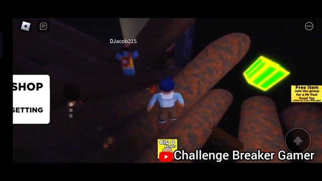 Escape Mr Fast Food's Halloween Party New Scary Obby Full Walkthrough смотреть онлайн