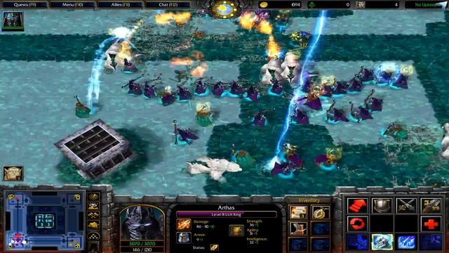 Warcraft III: TFT - (CUSTOM) 307 - Hero Push 3.3 - Hra na battlenetu смотреть онлайн