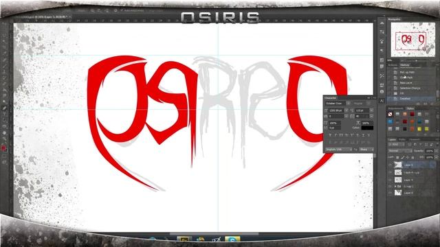 Creating A Hardcore Logo in Photoshop CS6 by NoVa OsirisO смотреть онлайн
