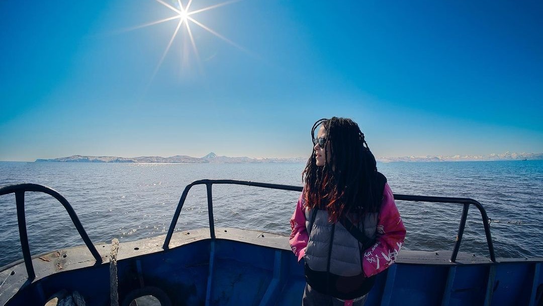 Даша Ставрович на отдыхе