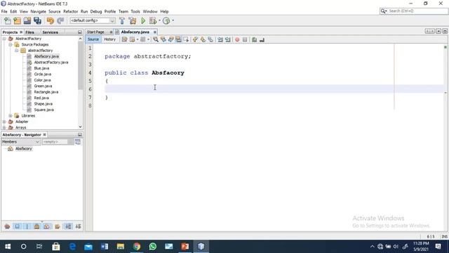 Experiment No 2 (Abstract Factory Design Pattern) смотреть онлайн