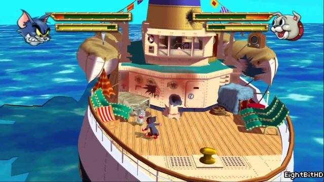 Tom & Jerry: War of the Whiskers - Tom - PS2 Gameplay Walkthrough смотреть онлайн