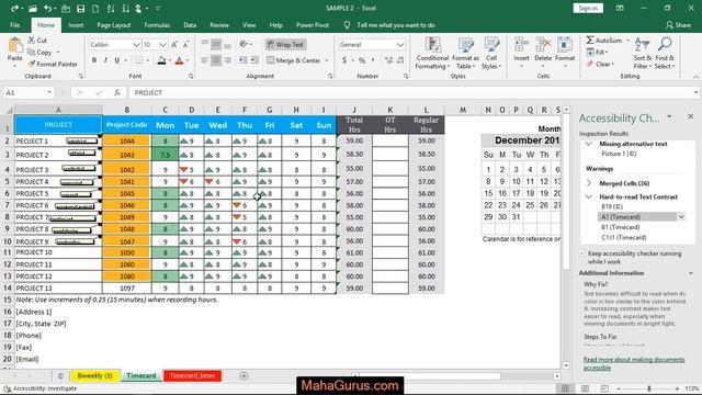 How to Check Accessibility in Excel- Excel Check Accessibility Tutorial смотреть онлайн