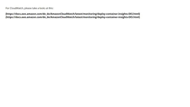 How to Monitor EKS Node group Status in CloudWatch (2 answers) смотреть онлайн