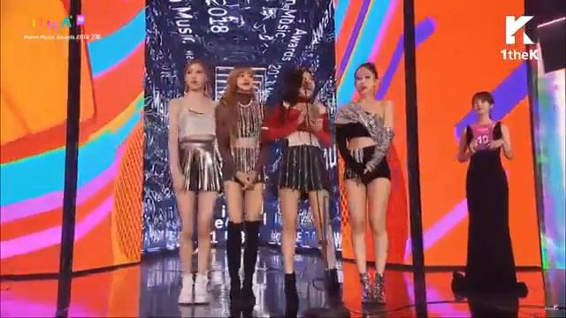BLACKPINK WIN TOP10 at MMA MelOn Music Awards 2018 смотреть онлайн