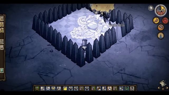 Don't Starve противостояние: Циклоп-олень против драконьей мухи смотреть онлайн