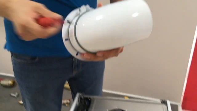 Как установить коаксиальный дымоход "Прок" на котёл Protherm Ягуар смотреть онлайн