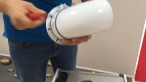 Как установить коаксиальный дымоход "Прок" на котёл Protherm Ягуар