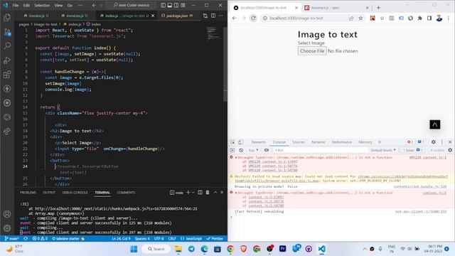 Building Image to text converter using React || react projects for beginners #reactjs #javascript смотреть онлайн