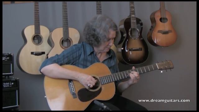 Vintage Martin 1931 OM-28 played by Mary Flower at Dream Guitars смотреть онлайн