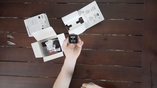 Распаковка беспроводного микрофона RODE wireless GO смотреть онлайн