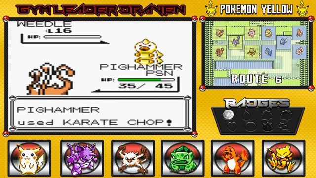 Pokemon Yellow Walkthrough Part 12: Time Traveling and Battling... Sorta Lmao! смотреть онлайн