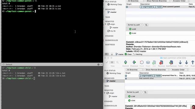 git subtree tutorial and demo! смотреть онлайн