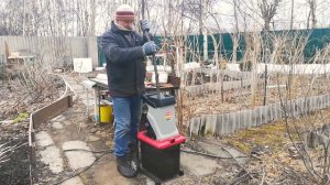 Новый помощник на даче. Обзор на измельчитель ЗУБР ЗИЭ 40 2500.