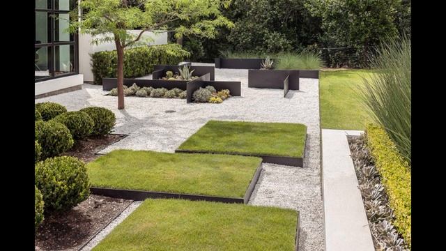 Узкий участок: ландшафтный дизайн смотреть онлайн