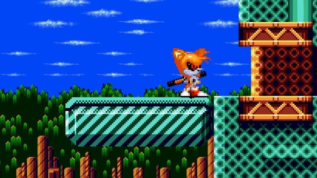 Tails CD #4 Quartz Quadrant Zone : sprite animation смотреть онлайн